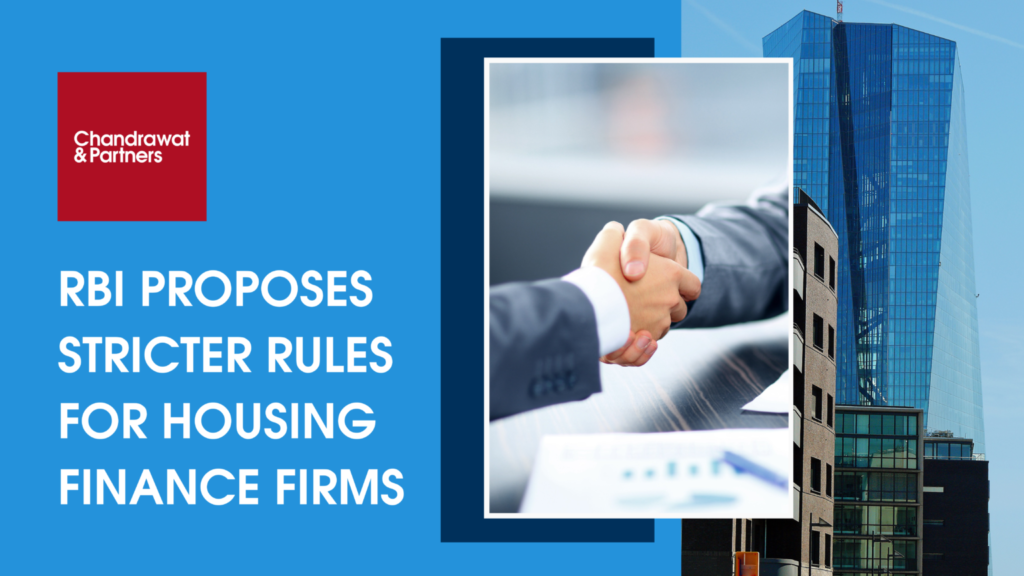RBI Proposes Stricter Rules for Housing Finance Firms