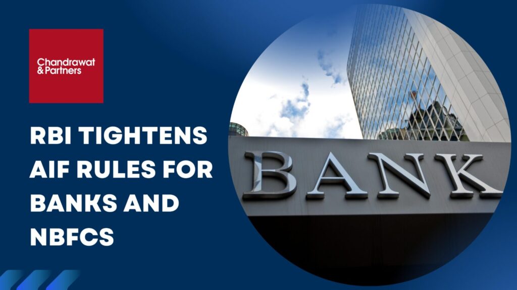 RBI tightens AIF rules for banks and NBFCS