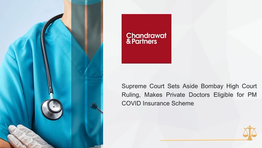 ‘Supreme Court Sets Aside Bombay High Court Ruling, Makes Private Doctors Eligible for PM COVID Insurance Scheme’