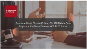 Read more about the article SUPREME COURT CLOSES 40-YEAR-OLD MC MEHTA CASE; REGISTERS SUO MOTU CASE ON NCR AIR POLLUTION