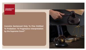 Read more about the article CONVICTS SENTENCED ONLY TO FINE ENTITLED TO PROBATION: “A PROGRESSIVE INTERPRETATION BY THE SUPREME COURT”